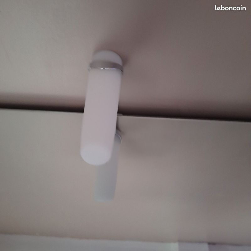 Miroir salle bain avec lampe (image 4)
