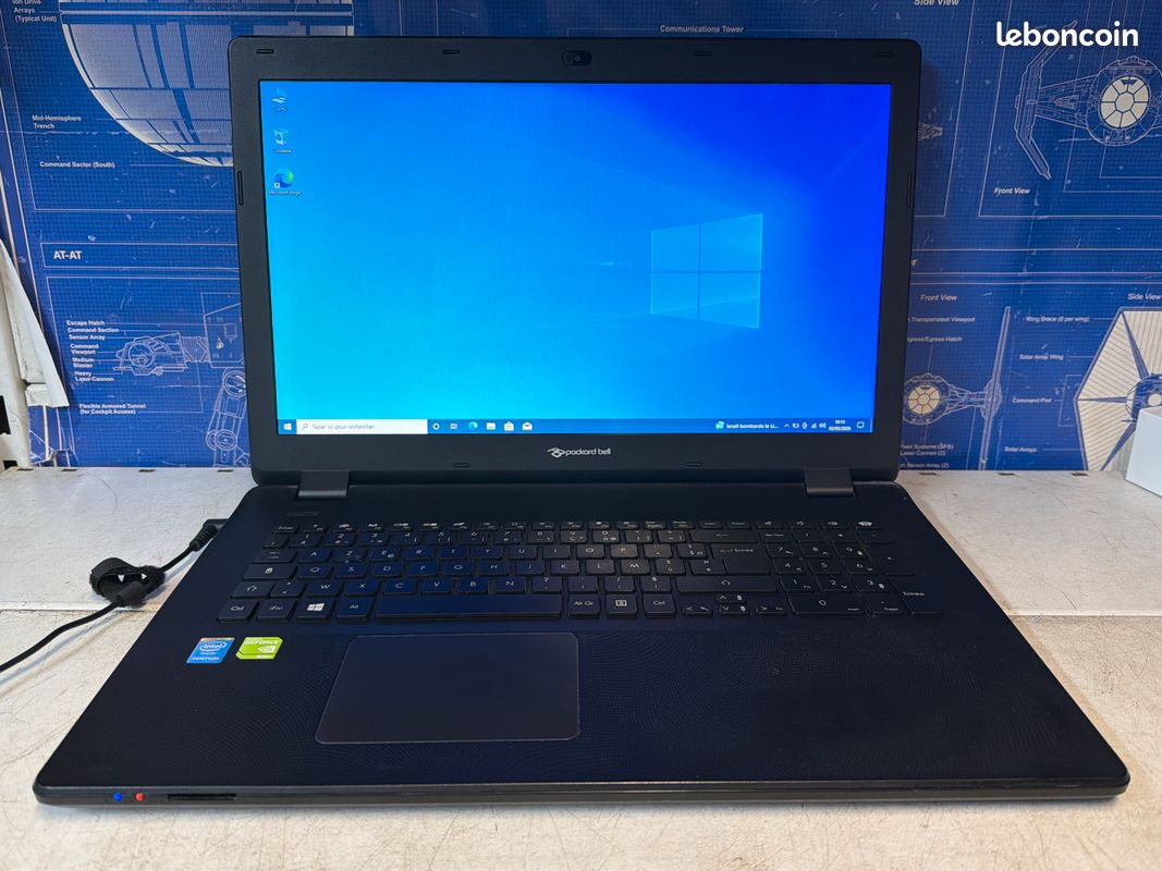 packard bell pentium hdd 250go 2.50 go ram asus en 8500 gt alim dell