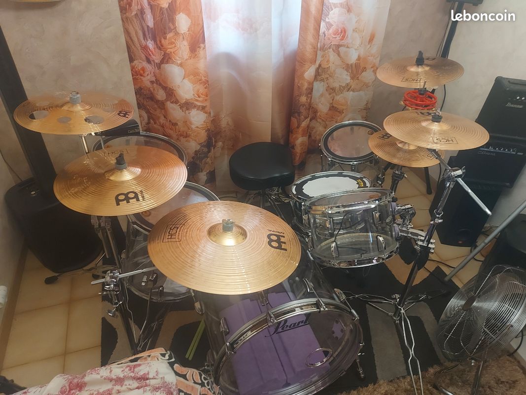 Batterie acoustique Pearl acrylique (image 2)