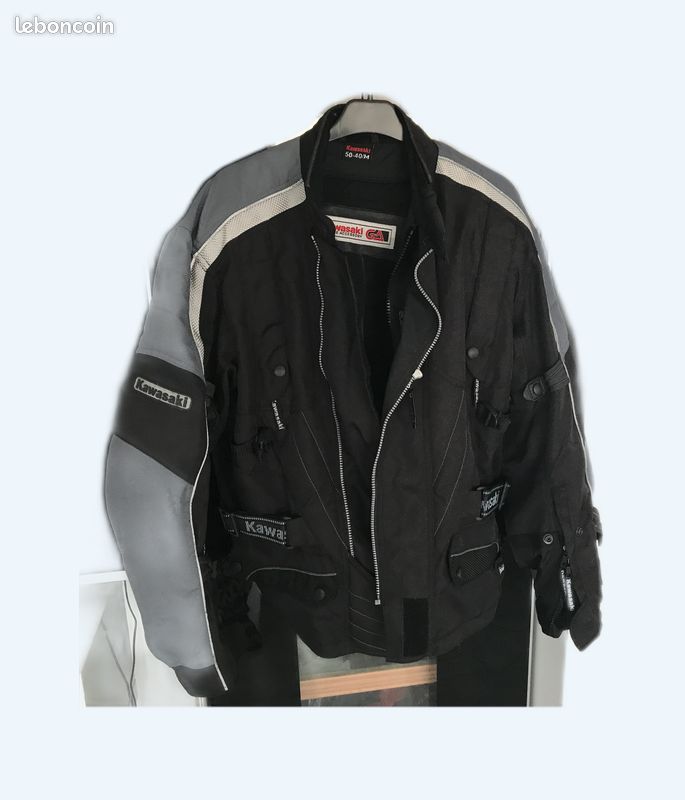 Blouson motard kawasaki (image 1)
