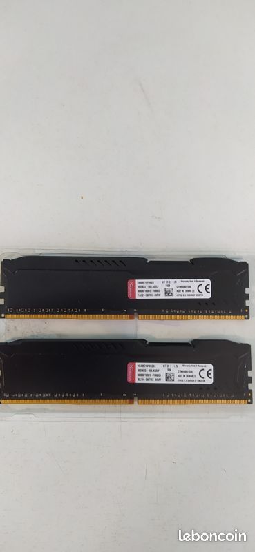 HyperX FURY HX426C16FB3K2/16 module de mémoire 16 Go 2 x 8 Go DDR4 2666