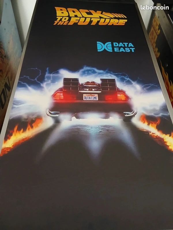 Tapis de protection flipper Back To The Future (D) (image 1)