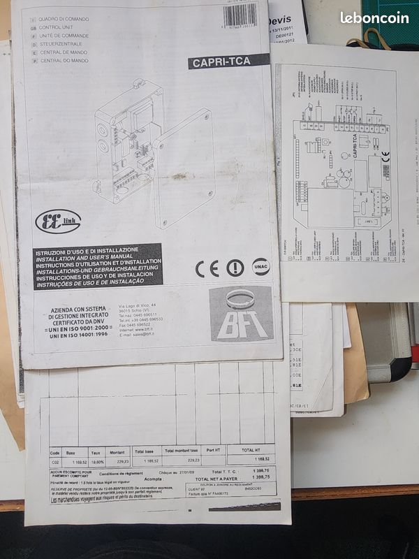 Kit d’ouverture automatique de porte – rideau - portail (image 6)