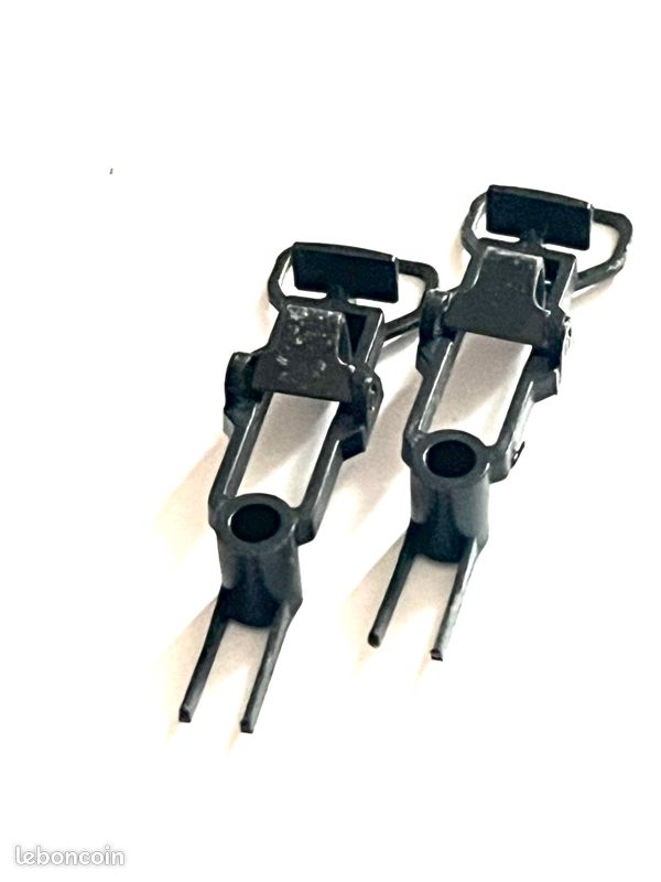 Lot 2 attelages complets pour matériels HO 1/87 trains JOUEF (image 2)