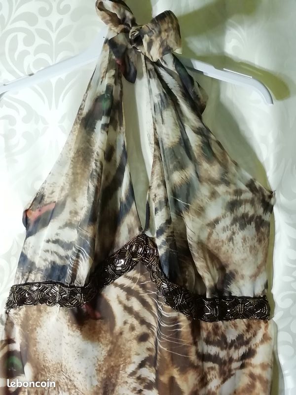 Robe longue chic voile (image 3)