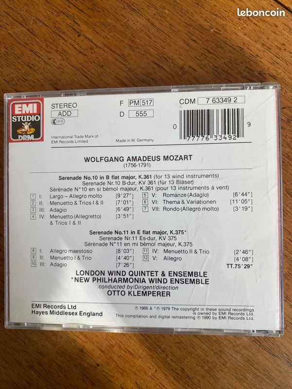MOZART sérénades (image 2)
