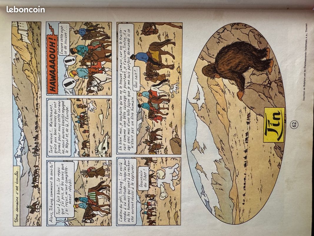 BD TINTIN AU Tibet 1960 EO B29 CÔTE BDM 400 EUR EUR 42,50 - PicClick FR