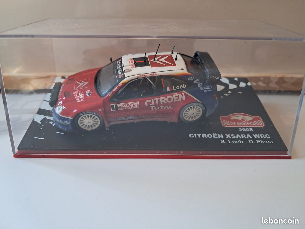 1/43 citroen xsara wrc loeb miniature (image 5)