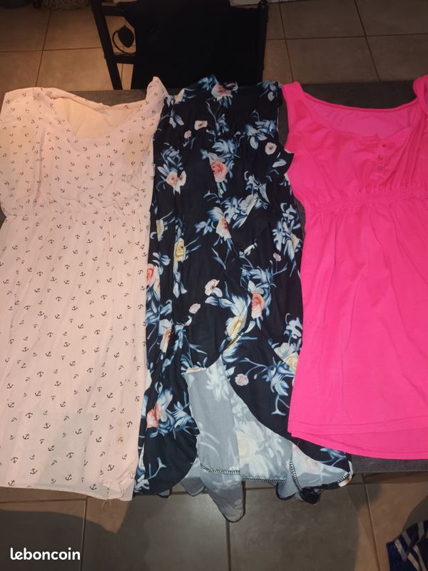 Lot De 4 Vêtements Femme Tailles 38/40 - Occasion Très Bon état Multicolore