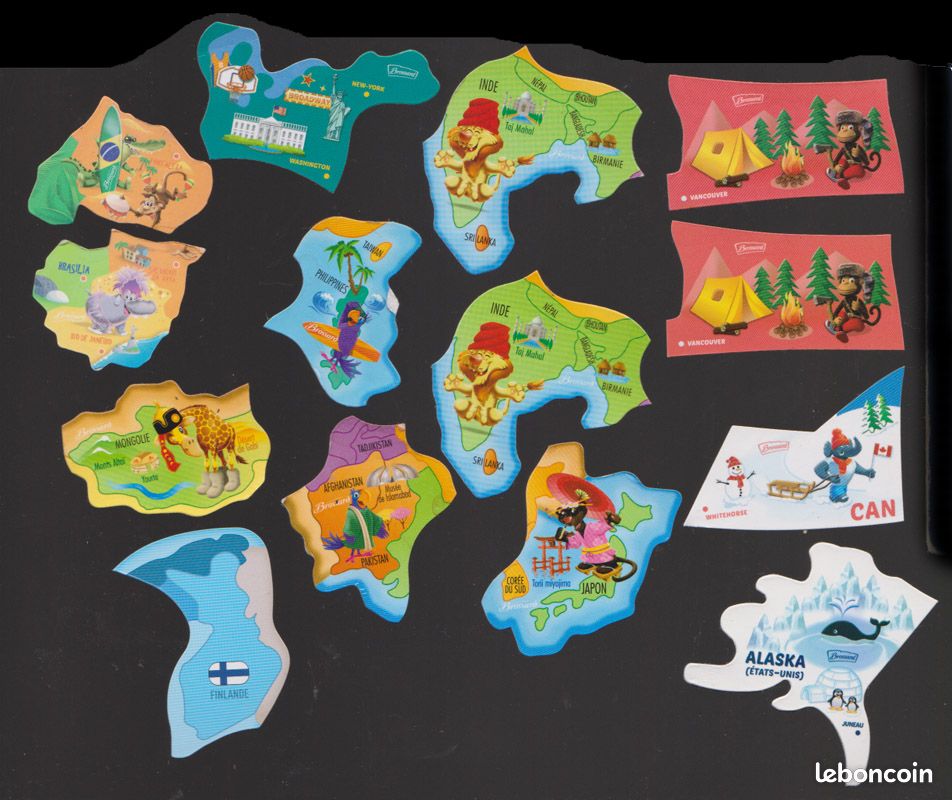 Lot de 24 Magnets Savane (image 2)