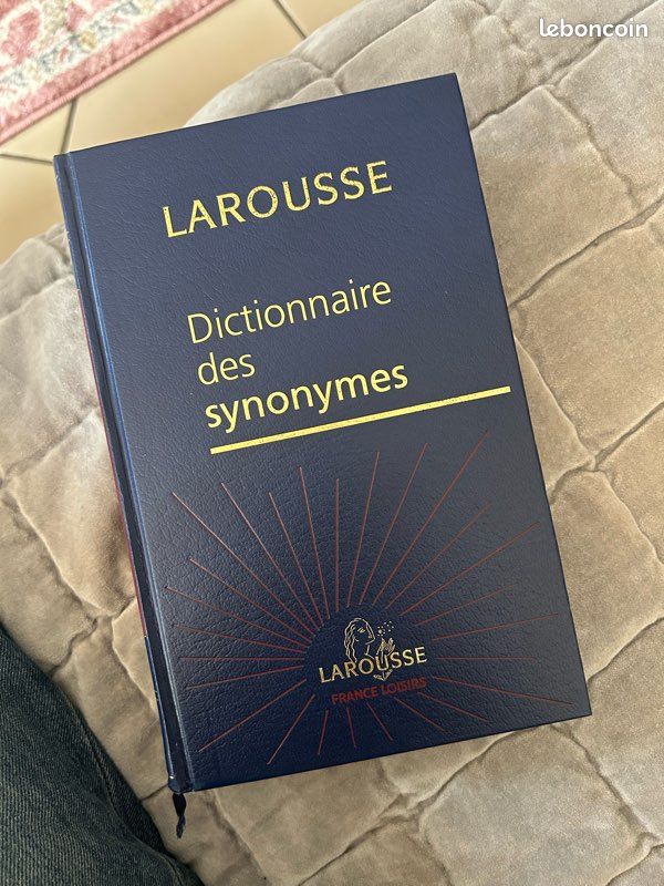 Dictionnaire des synonymes (image 1)
