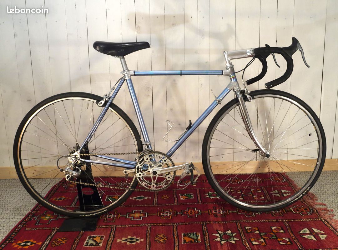 🚲Vélo de route Alan vintage – Cadre aluminium anodisé – Taille M – Prêt à rouler (image 1)