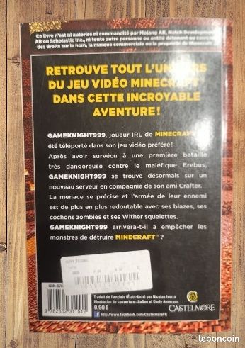 La bataille du Nether – Mark Cheverton – Très bon état (image 2)
