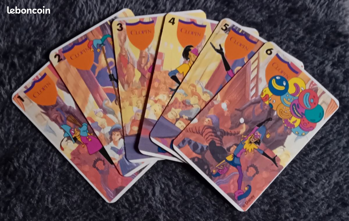 Jeu de 7 Famille vintage Le Bossu de Notre Dame (image 6)