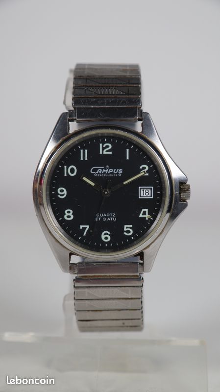 Montre Homme Philippe Commandant De Bord - Automatique, Plaquée Or, Occasion Rare