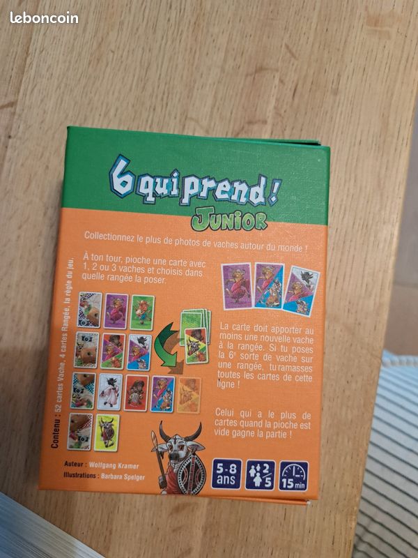 Jeu de société "6 qui prend  Junior (image 2)