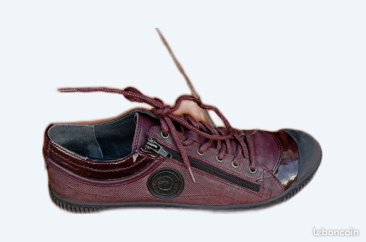 Pataugas Basket Chaussure CompensÃ©e Rose Pataugas Femme Ete 2020