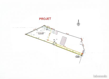 Terrain 1110 m² · à La Chapelle-des-Marais · 1 110 m² · 70 000 €