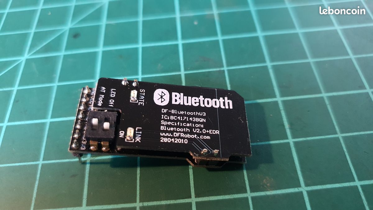 Module Bluetooth 2.0 V3 pour Arduino DFROBOT DF-Bluetooth V3 (image 1)