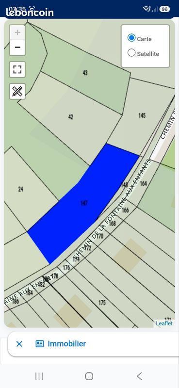 Terrain constructible ou echange · à Abreschviller · 12 000 €