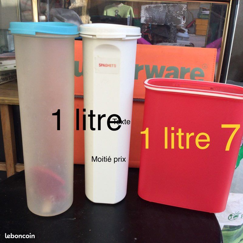 Tupperware moitiéprix état neuf say37 (image 2)