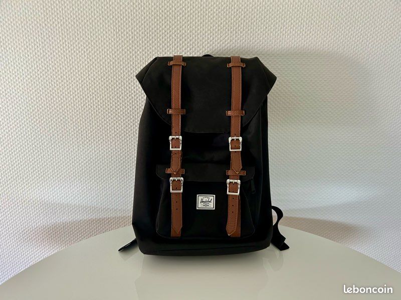 Herschel Little America Mid Volume Sac A Dos Herschel Cuir Sac à