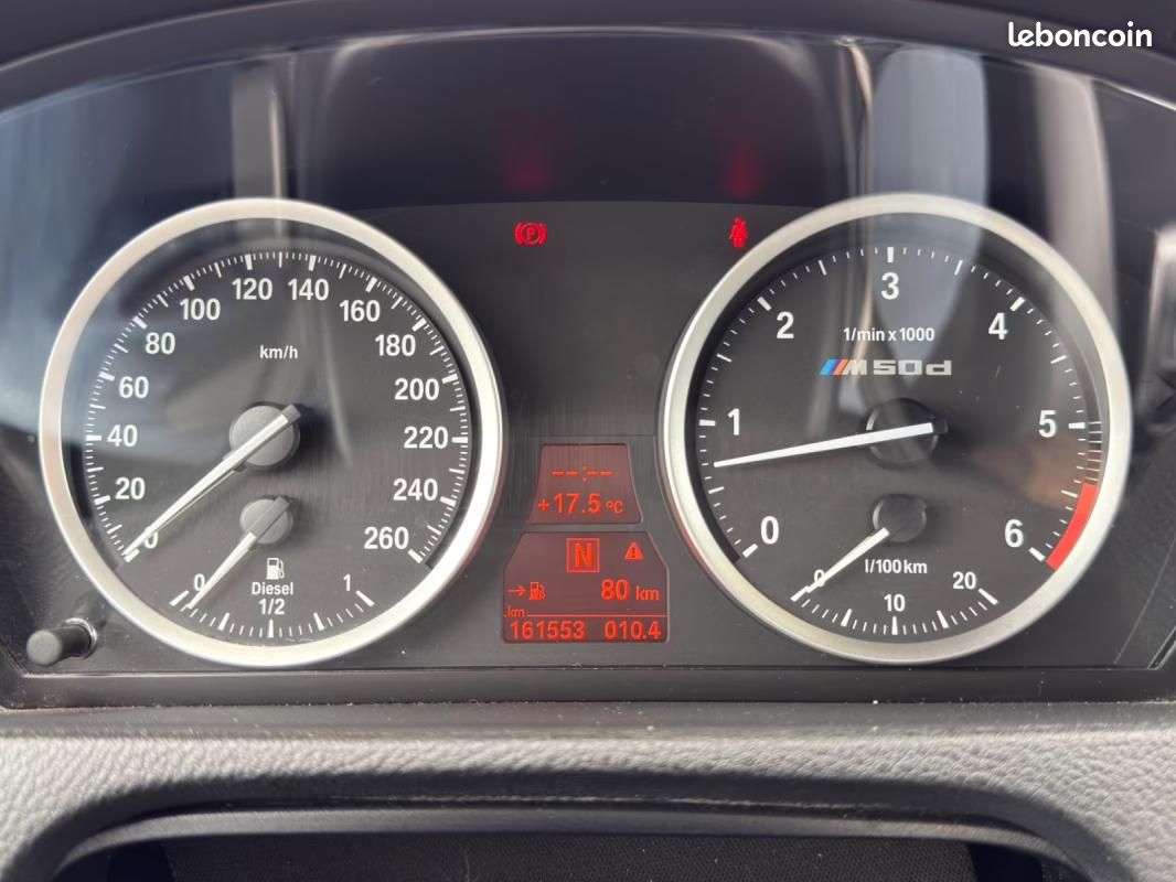 Bmw x5 m50d *leder*xenon*hud*navi* 381 ch 4x4 bva - hayon électrique pack sport volant en cuir (image 21)