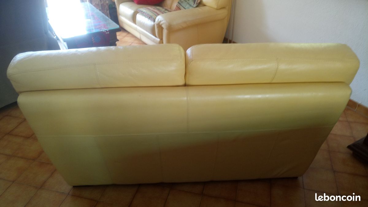 Canapé cuir (image 3)