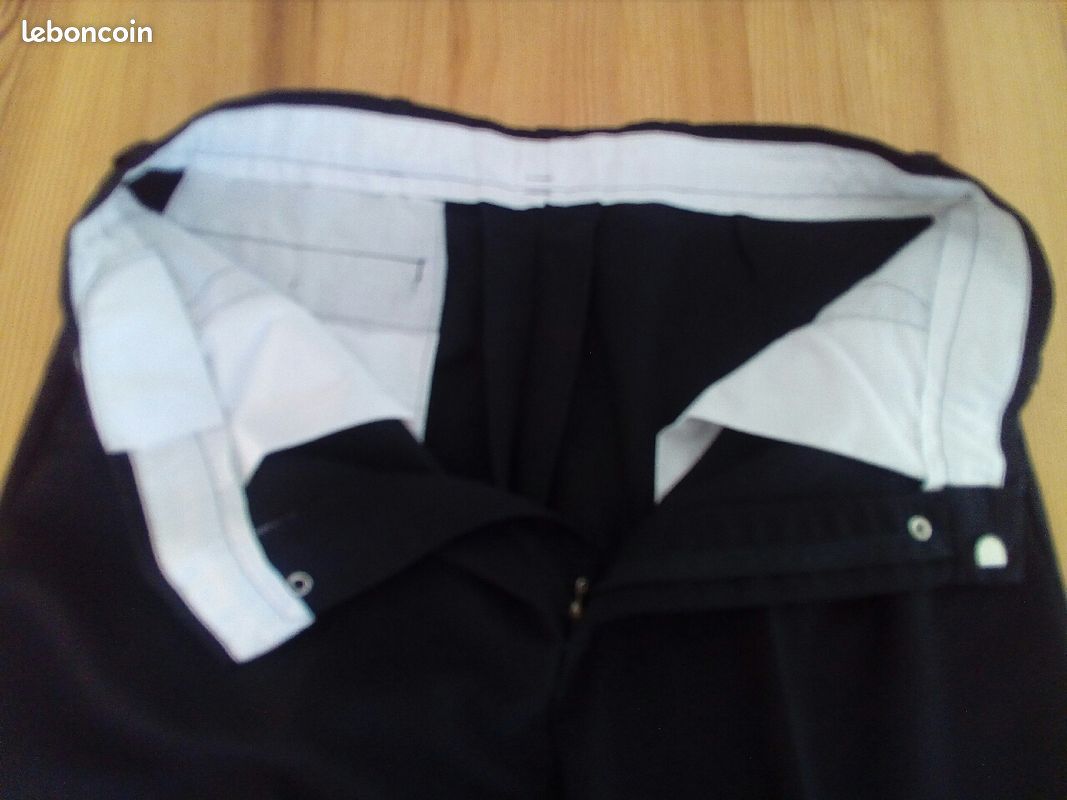 Pantalon costume noir T42/44 (image 2)