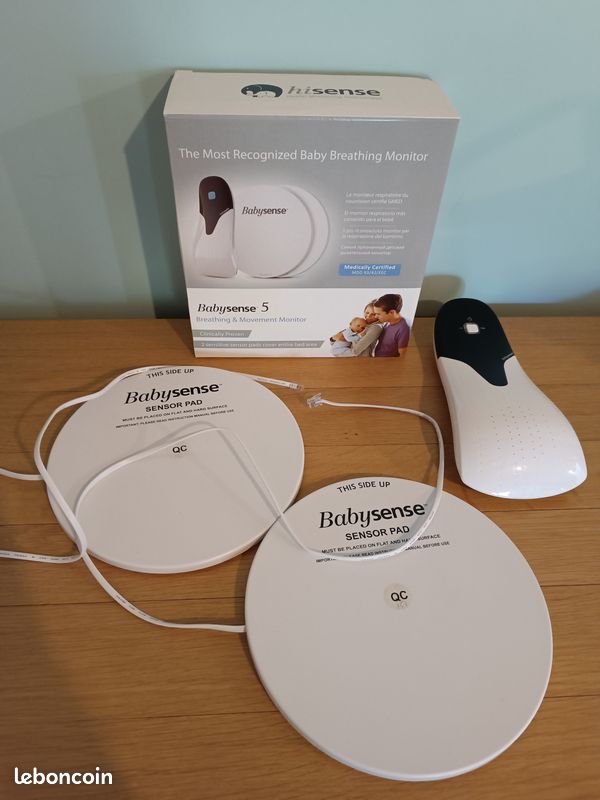 Moniteur respiratoire Babysense 5 + babyphone Hisense (image 2)