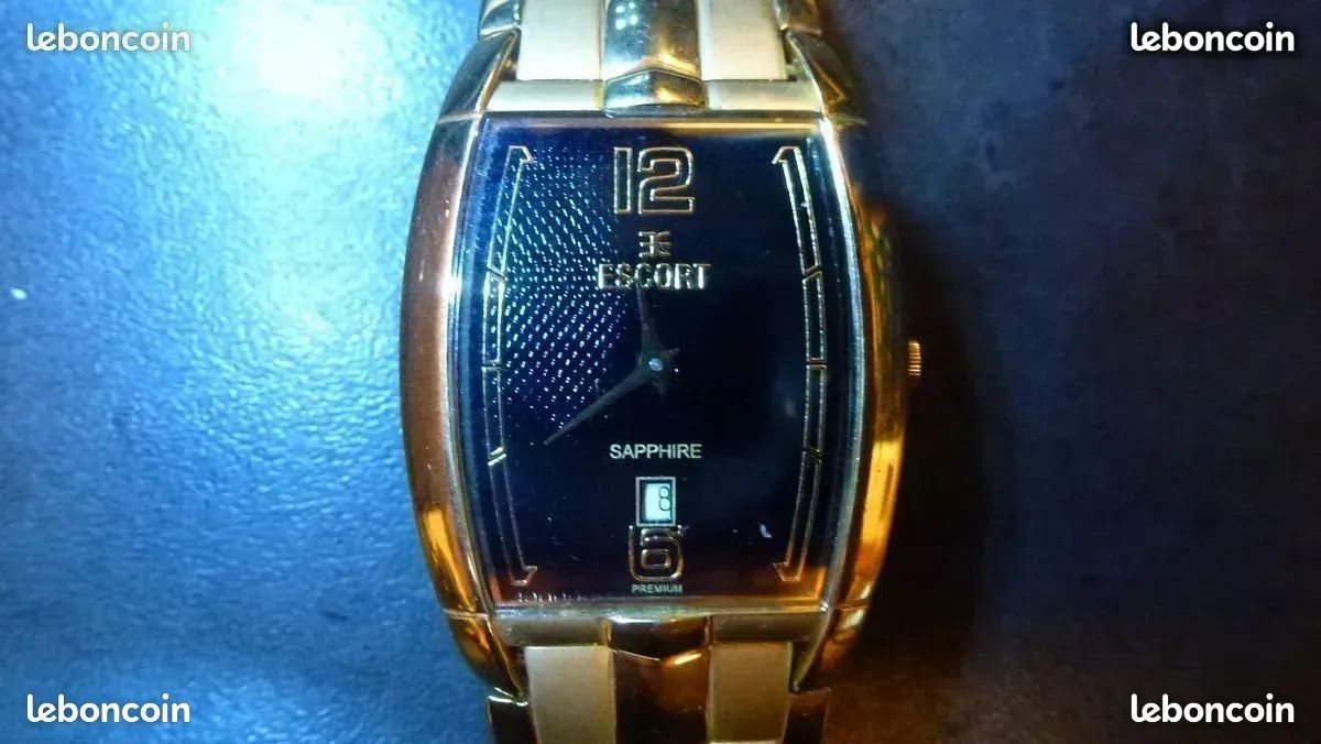 Montre Automatique Marbex Pour Femme - Boîtier Et Bracelet Plaqué Or - Occasion
