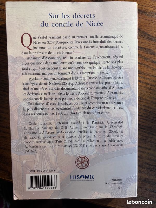 Sur les décrets du concile de Nicée - Athanase d’Alexandrie (image 2)