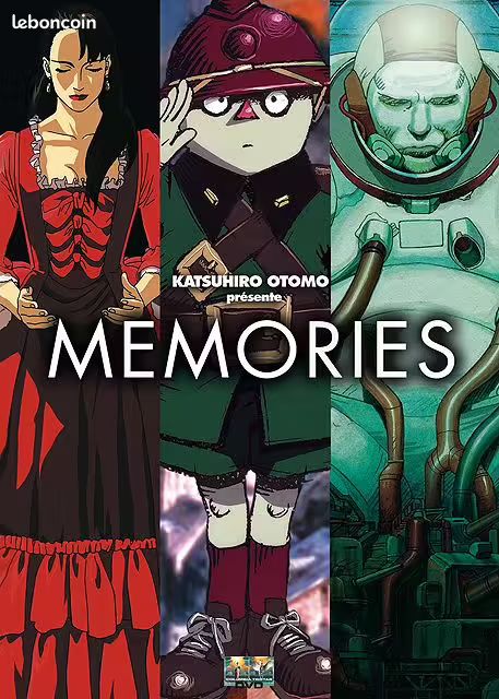 DVD avec fourreau Memories, de Otomo, comme neuf (image 1)