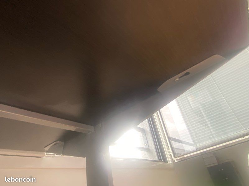 Bureau IKEA bois et métal (image 14)