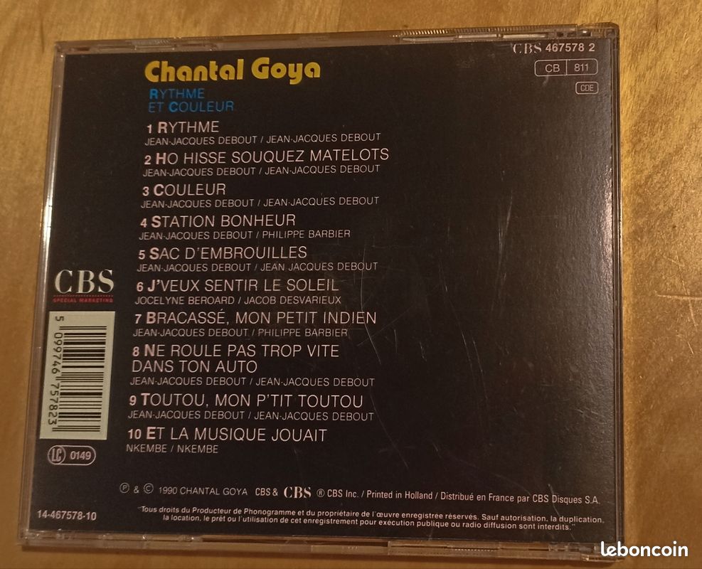 CD Chantal Goya (image 2)
