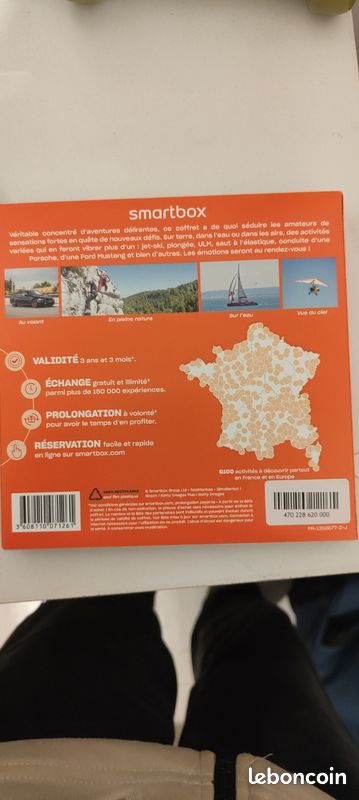 Coffret Cadeau Smartbox Sensations Et Aventures - Week-end Bien-être Et Spa - Neuf Sous Blister