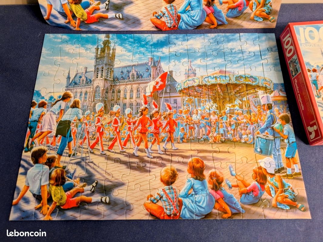 Puzzle Martine majorette 100 pièces (image 1)