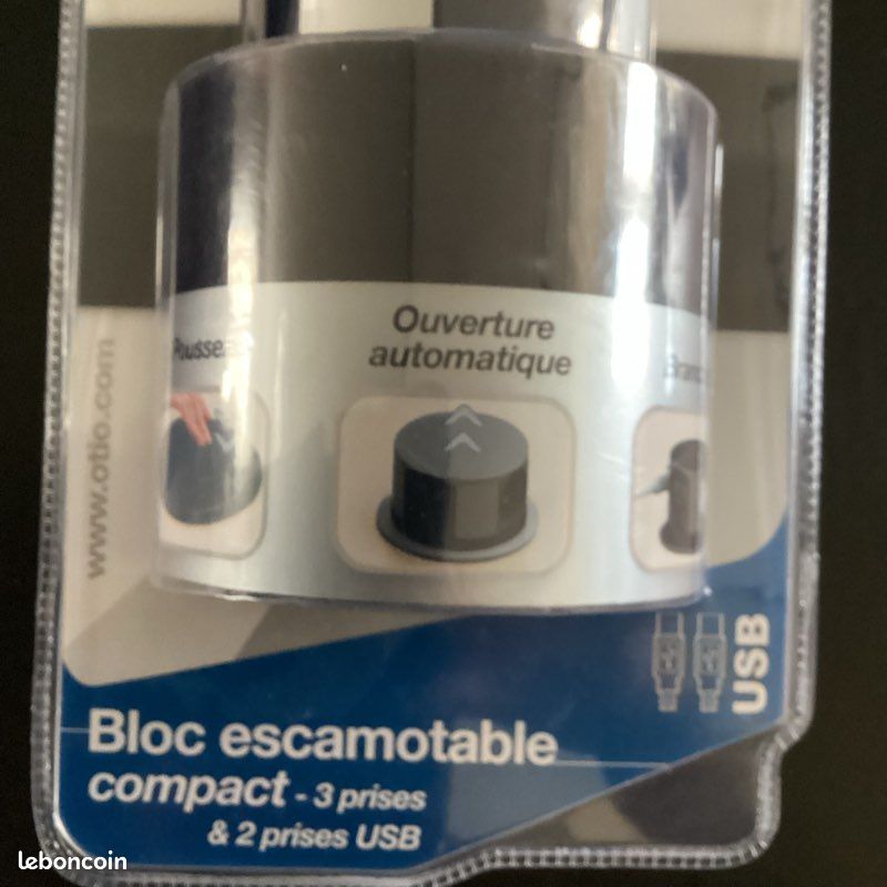 Bloc multiprises encastrable Otio (image 3)