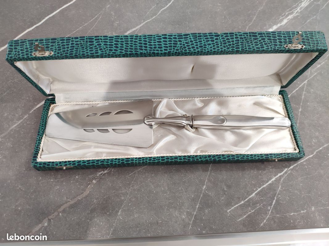 Lot de 3 pelles à tarte argentées en acier inoxydable de 23,9 cm