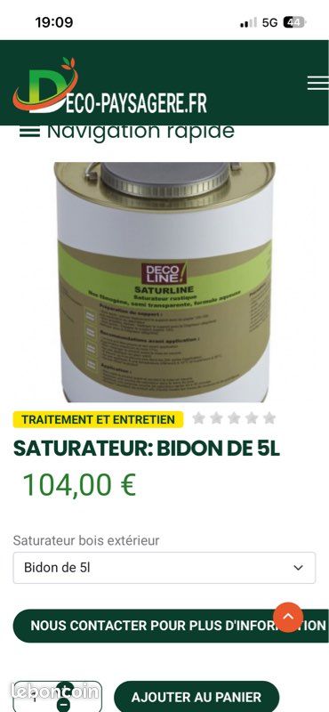 Saturateur doré pour terrasse bois (image 3)