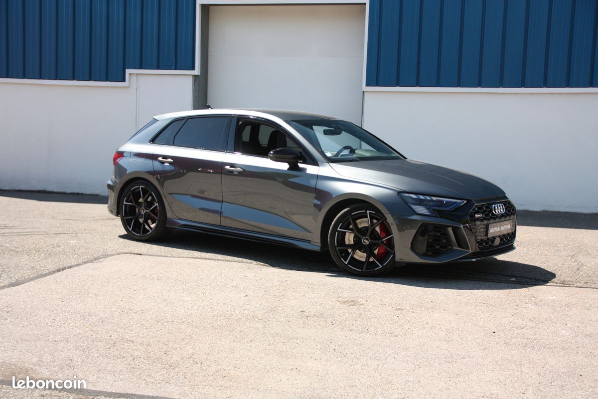 Audi RS3 8Y 2.5L 400ch sportback TFSI Pack RS / 2021 malus payé / 24.900km (image 1)