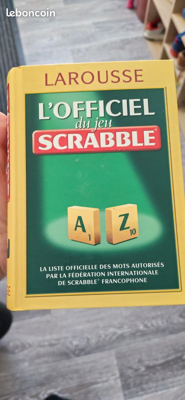 Dictionnaire officiel du scrabble (image 1)
