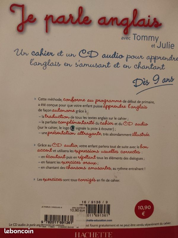 Cahier d'exercice Anglais (image 2)