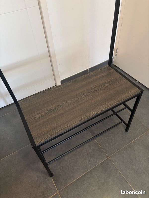 Meuble à chaussures porte manteau (image 2)