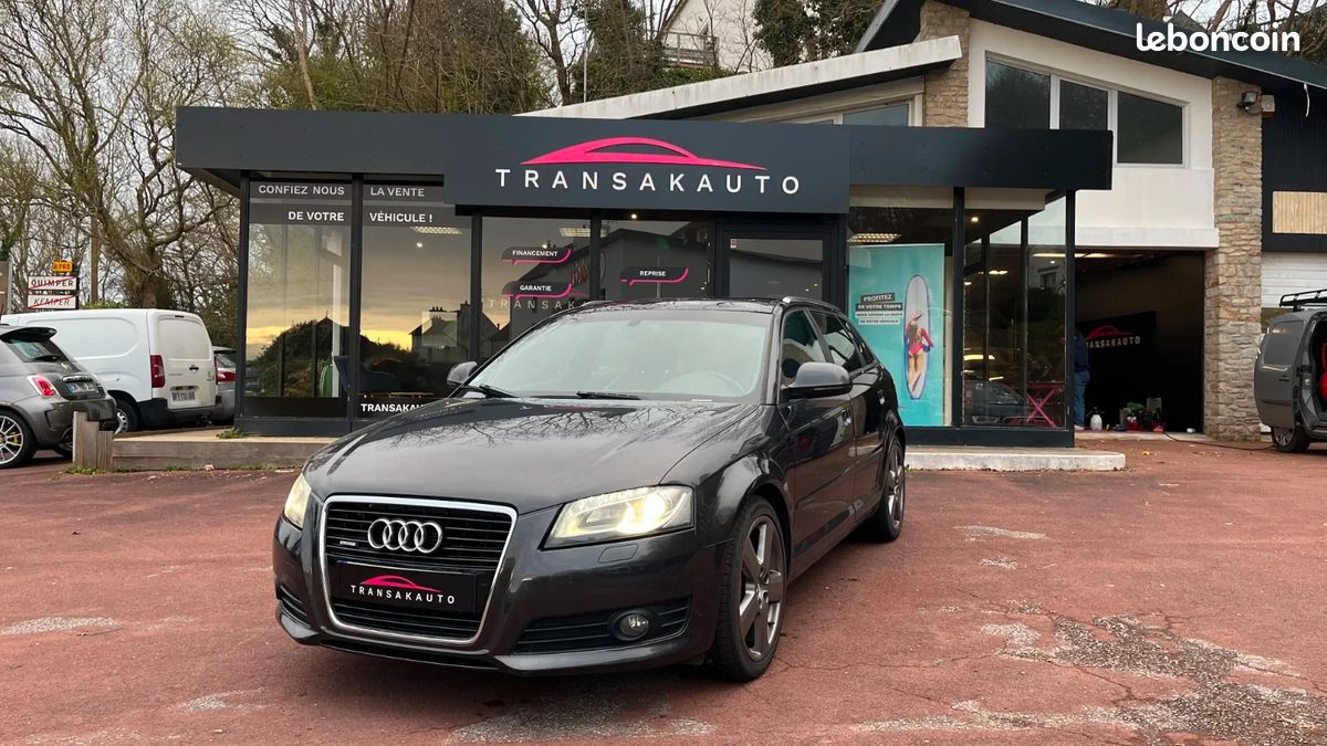 AUDI A3 SPORTBACK 3.2 V6 250 Quattro Ambition Luxe S tronic / TOIT OUVRANT / BOSE (image 1)