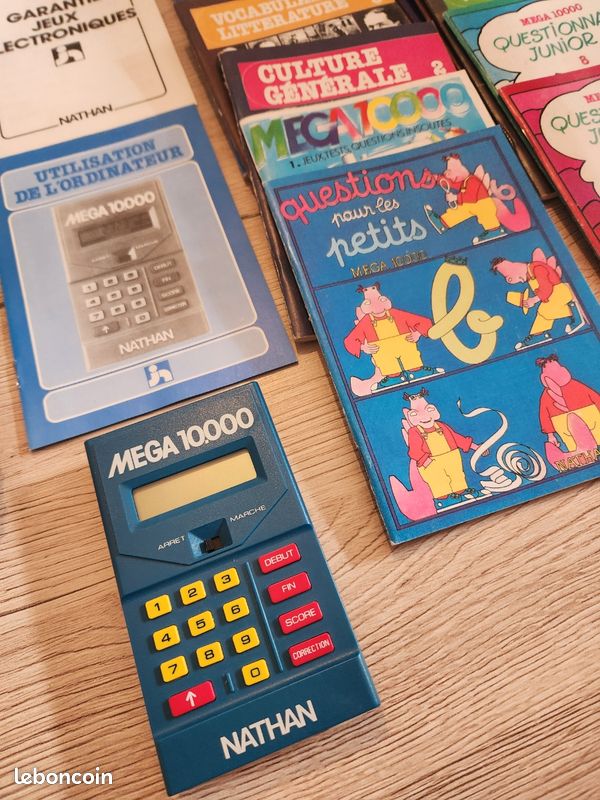 Des chiffres et des lettres électronique - jeu Nathan 1984 - Jeux & Jouets