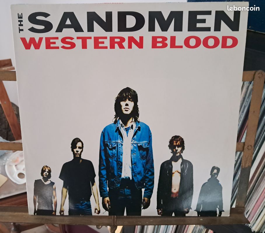 Vinyle 33 tours The Sandmen Western blood Promo (image 1)