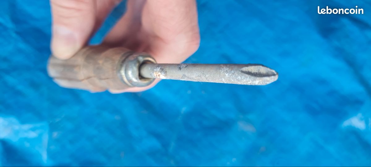 Tournevis Allongé En Alliage D'Acier Pour Machine à Coudre - Tige Longue 300mm, Poignée Ergonomique