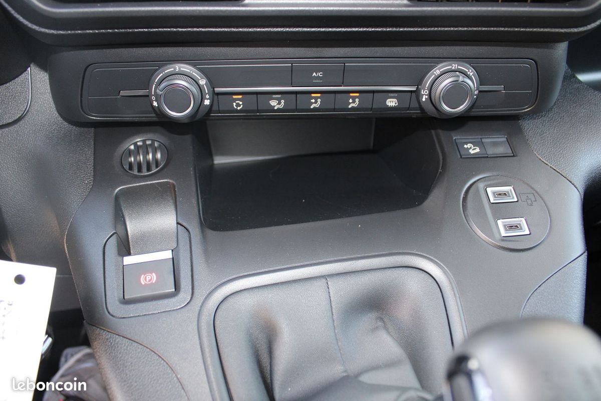 Citroen BERLINGO 5 AFFAIRE BLUE HDI 100 CV "3 PLACES" GPS GRIP USB FULL LED CAMÉRA TVA=17920 E HT (image 11)