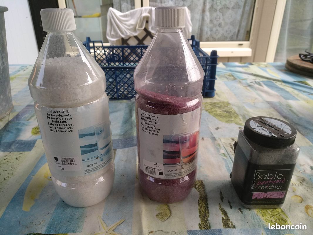 Sels colorés pour decoration (image 1)